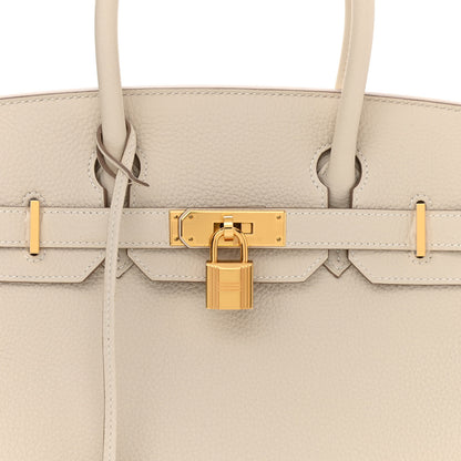 Hermes Togo Birkin 30 Craie 7 of 10