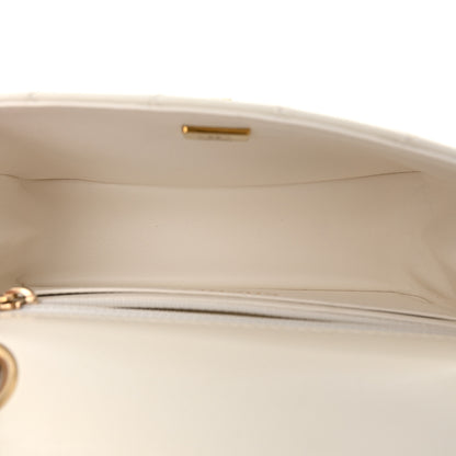 Chanel Aged Calfskin Quilted 2.55 Reissue Mini Flap White 5 of 10
