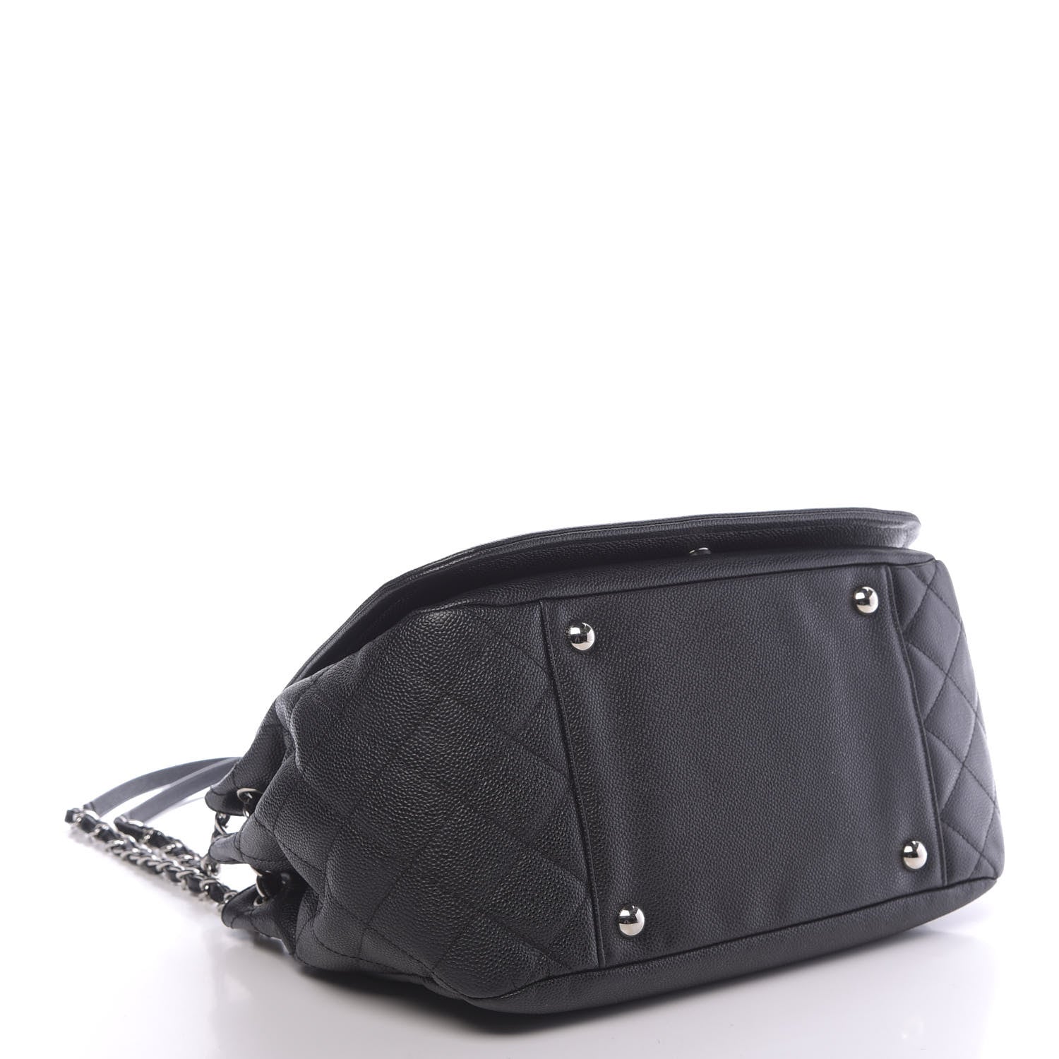 Chanel Caviar Timeless CC Accordion Flap Black 4 of 10