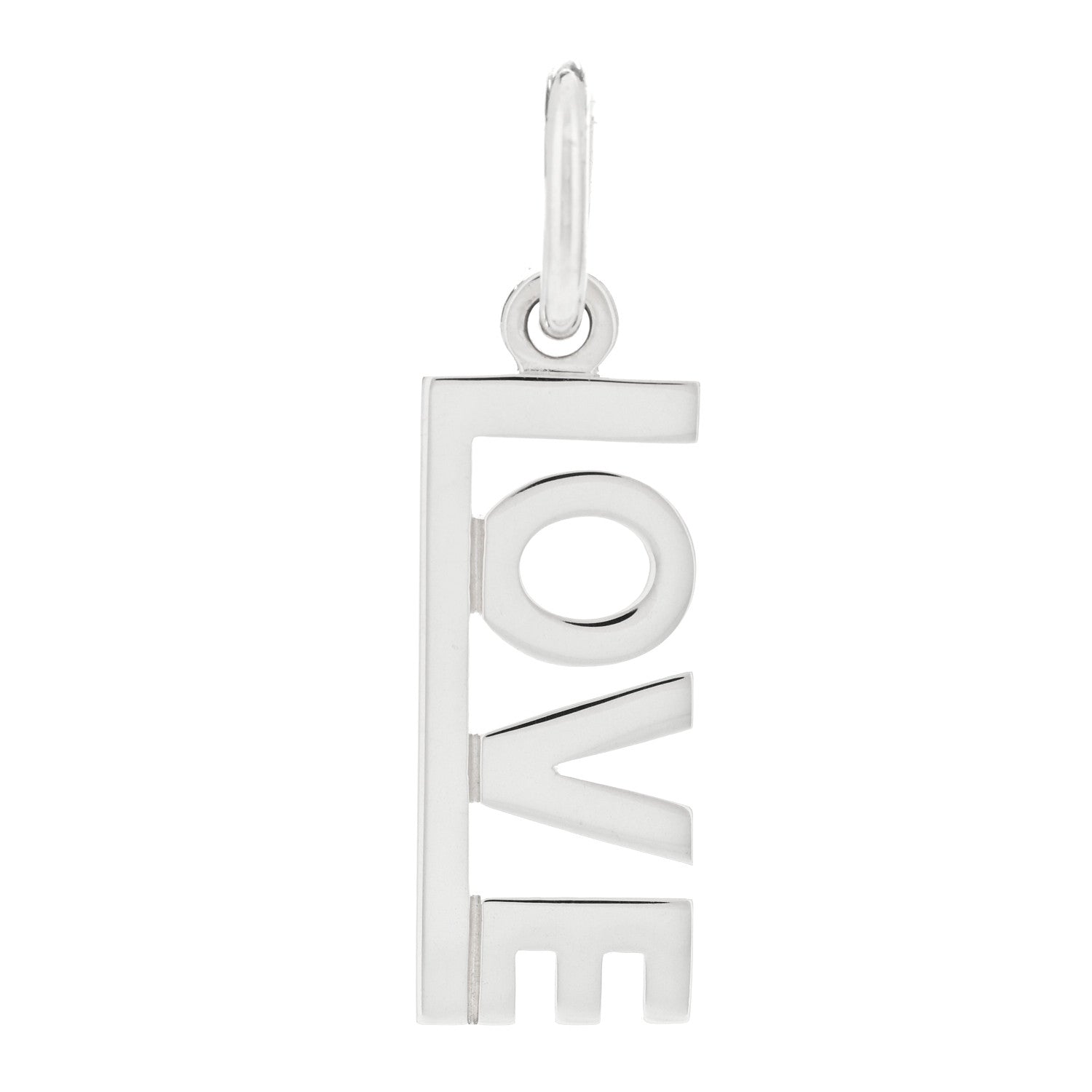 Tiffany Sterling Silver LOVE Charm 1 of 5
