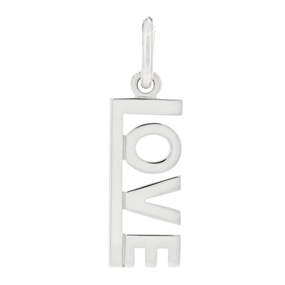 Tiffany Sterling Silver LOVE Charm 1 of 5