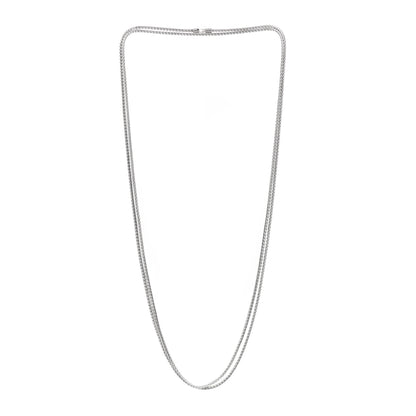 John Hardy Sterling Silver 3.5mm Classic Chain Necklace 72" 3 of 5