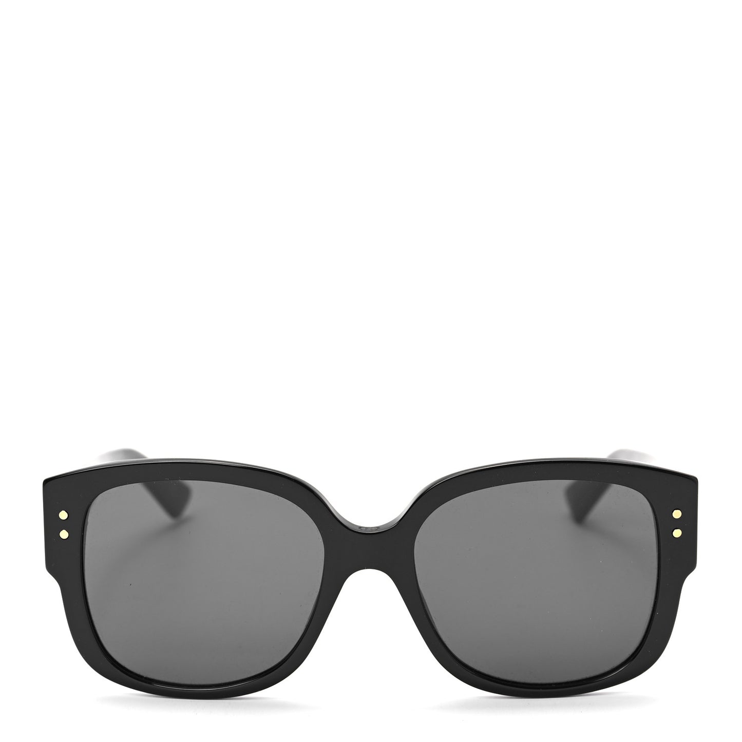 Acetate Lady Dior Studs Sunglasses Black