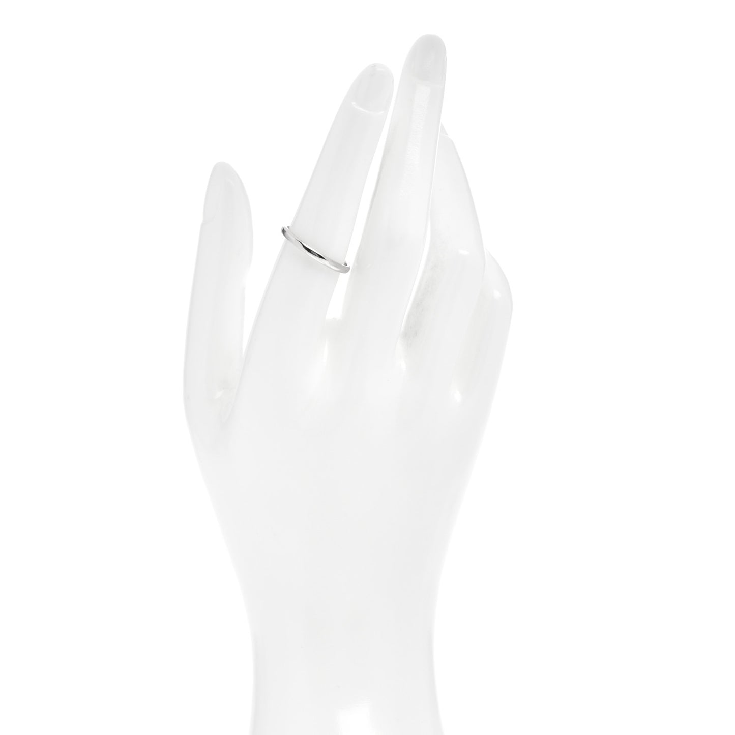 Platinum 2mm Classic Wedding Band Ring 55 7.25