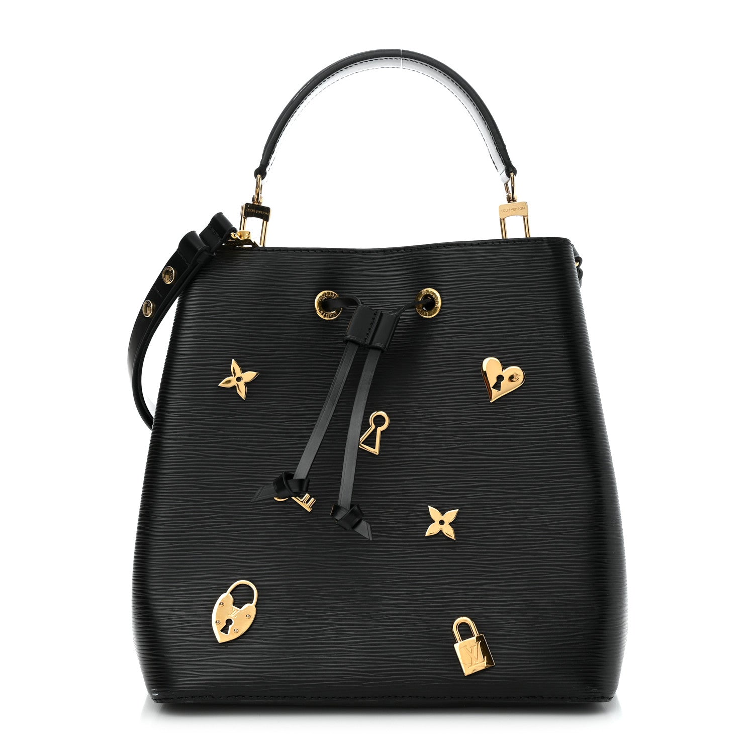 Louis Vuitton Epi Love Lock NeoNoe Black 1 of 11