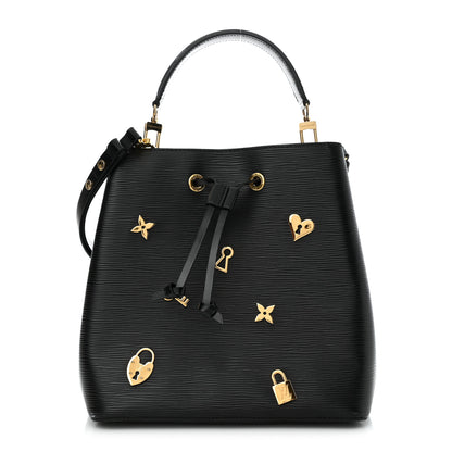 Louis Vuitton Epi Love Lock NeoNoe Black 1 of 11