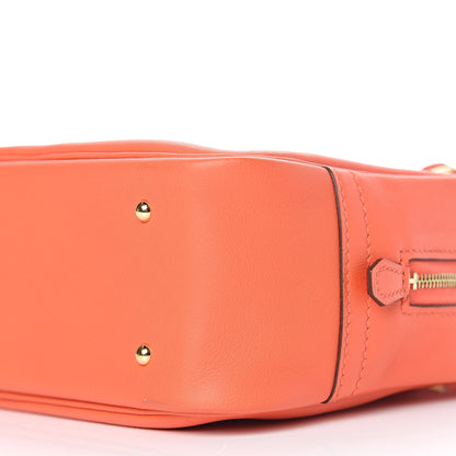 Hermes Swift Plume 21 Orange Poppy 10 of 10