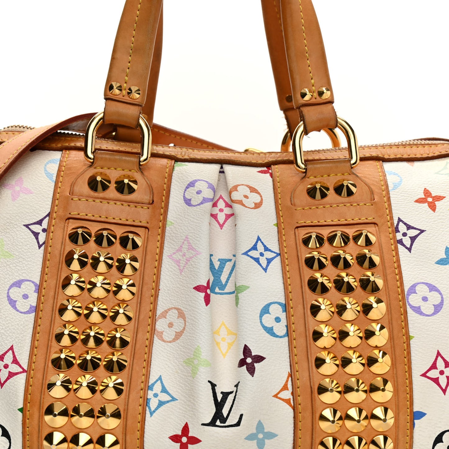 Monogram Multicolor Courtney GM White