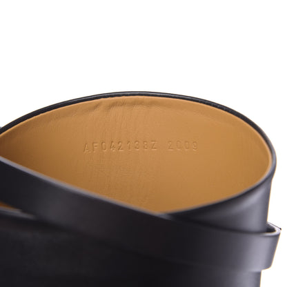Hermes Box Kelly Jumping Boots 38 Black 6 of 9