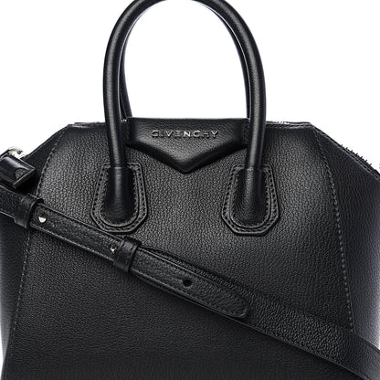 Givenchy Sugar Goatskin Mini Antigona Black 7 of 9