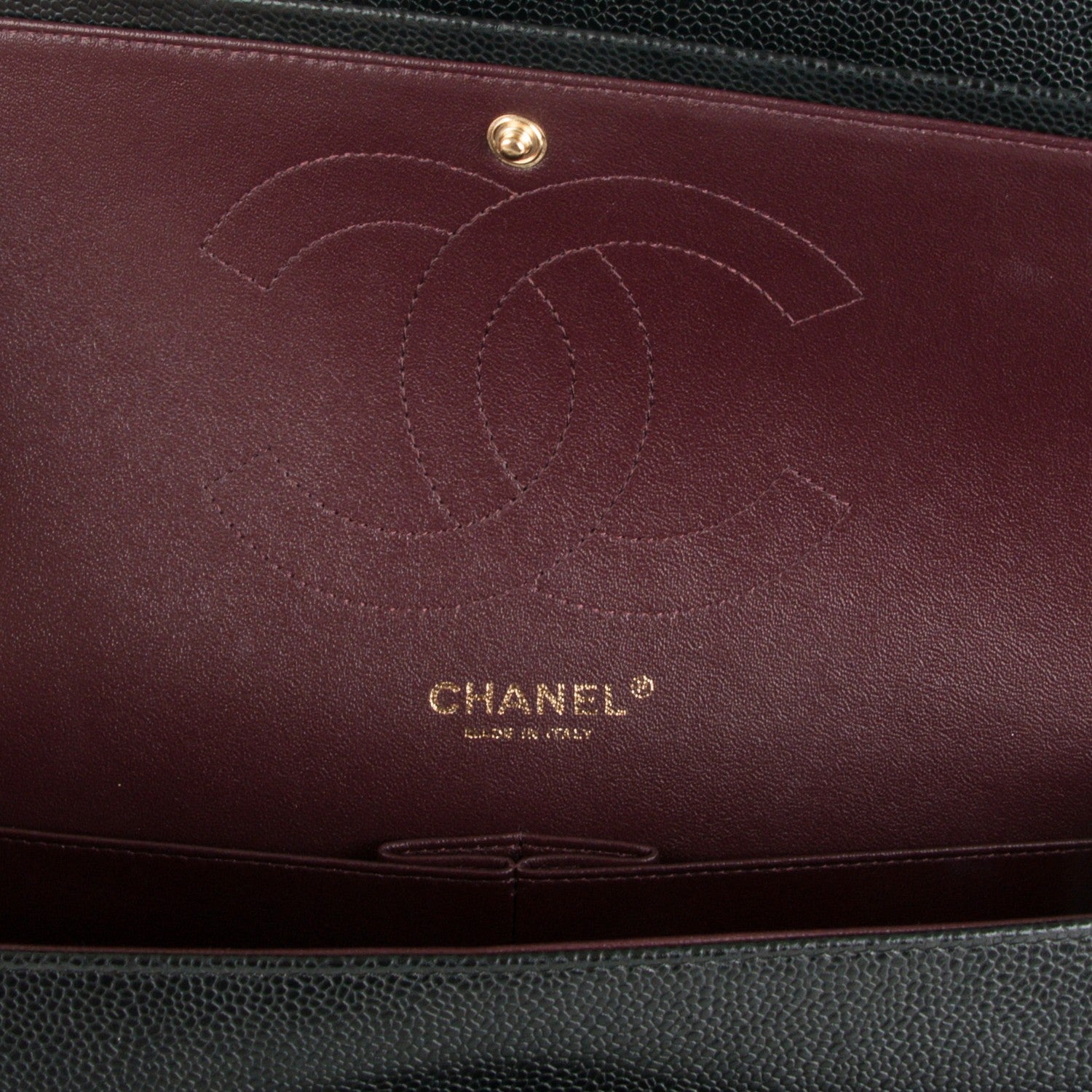 Chanel Caviar Quilted Jumbo Double Flap Black 8 of 9