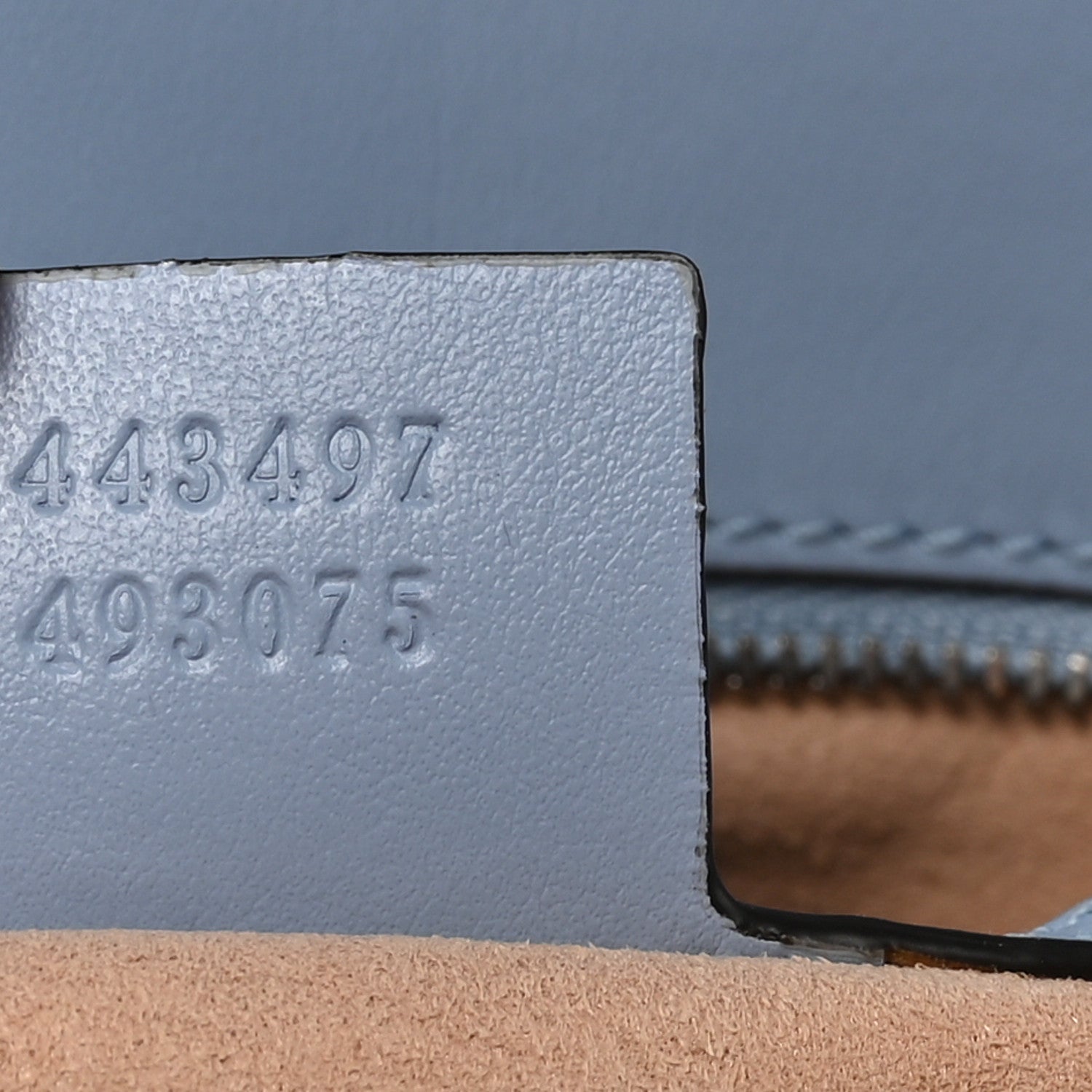 Gucci Calfskin Matelasse Small GG Marmont Shoulder Bag Porcelain Light Blue 7 of 10