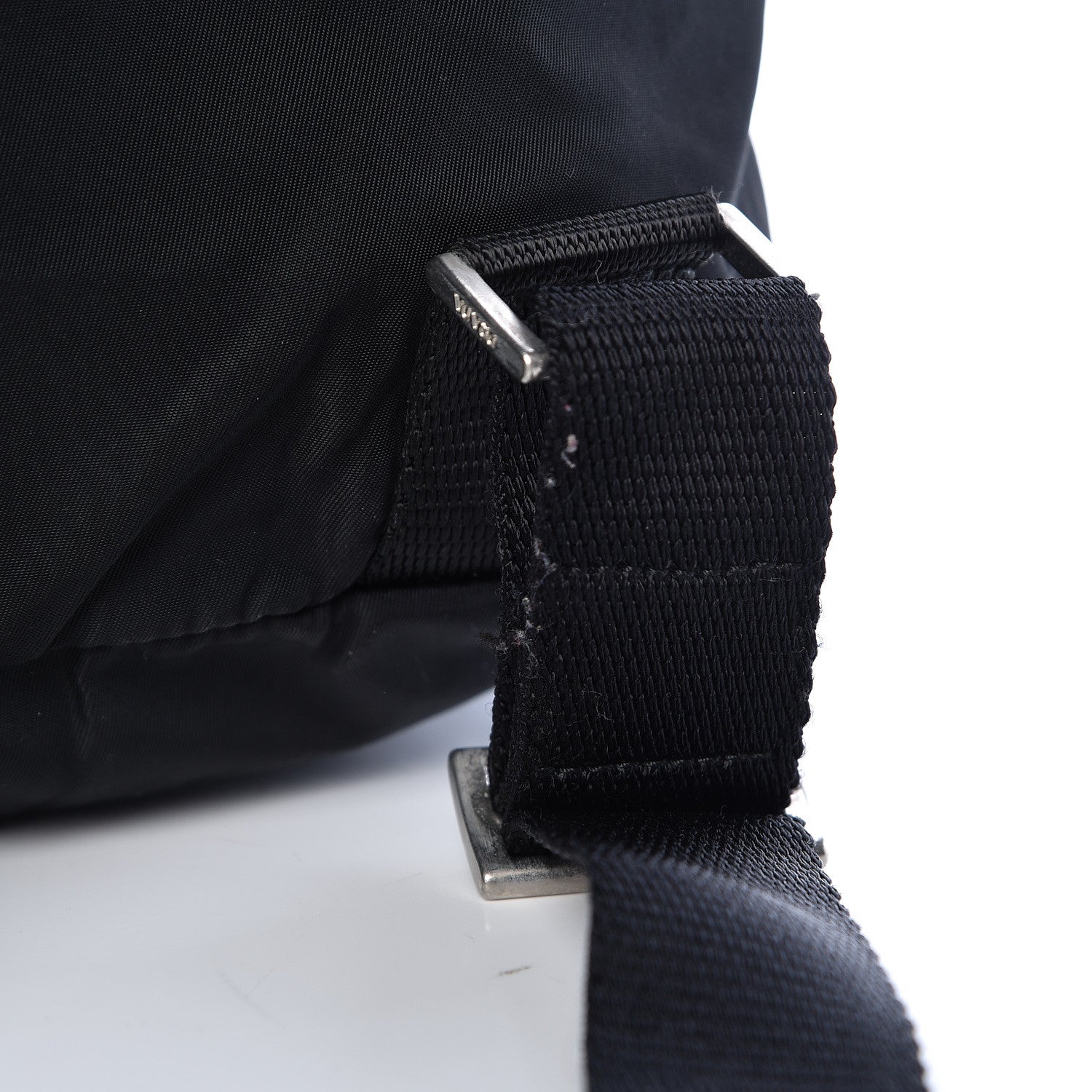 Prada Nylon Vela Medium Backpack Black 11 of 11