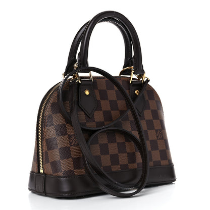 Louis Vuitton Damier Ebene Alma BB 3 of 12
