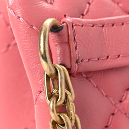 Chanel Aged Calfskin Quilted 2.55 Reissue Flap Belt Bag Pink 11 of 13