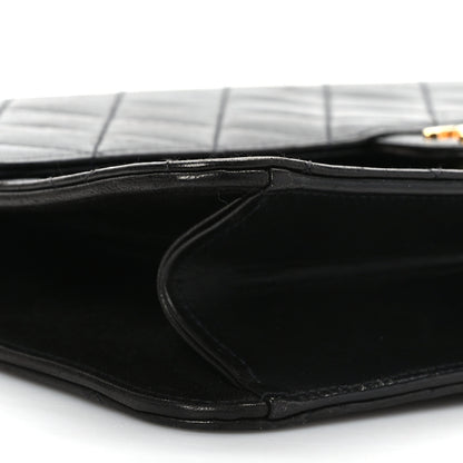 Chanel Lambskin Quilted Medium Single Flap Black 8 of 9