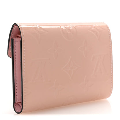 Louis Vuitton Vernis Victorine Wallet Rose Ballerine 3 of 7