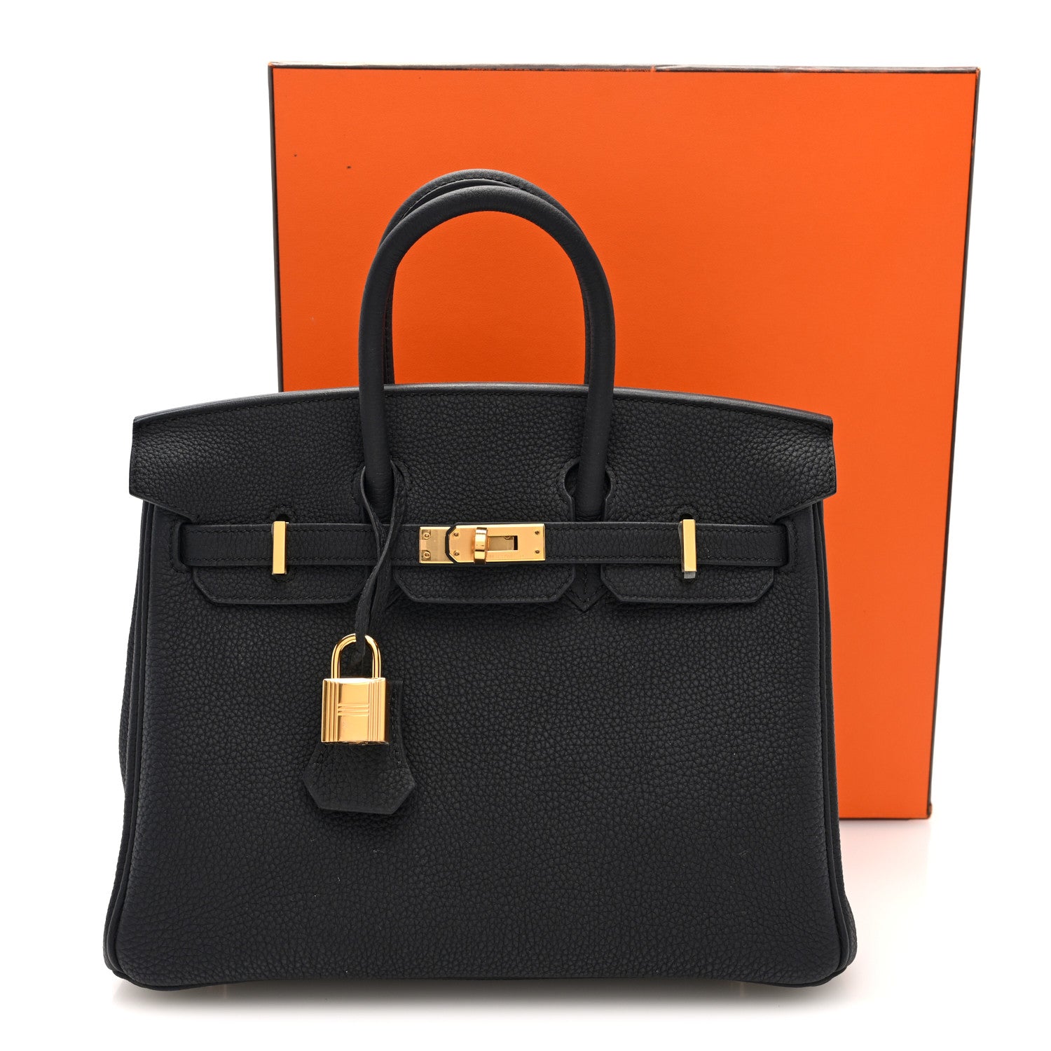 Hermes Togo Birkin 25 Black 11 of 11
