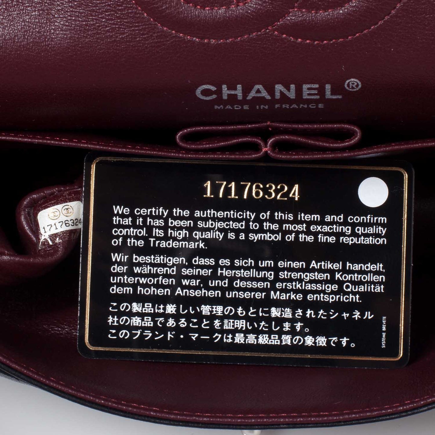 Lambskin Quilted New Mini Flap Black