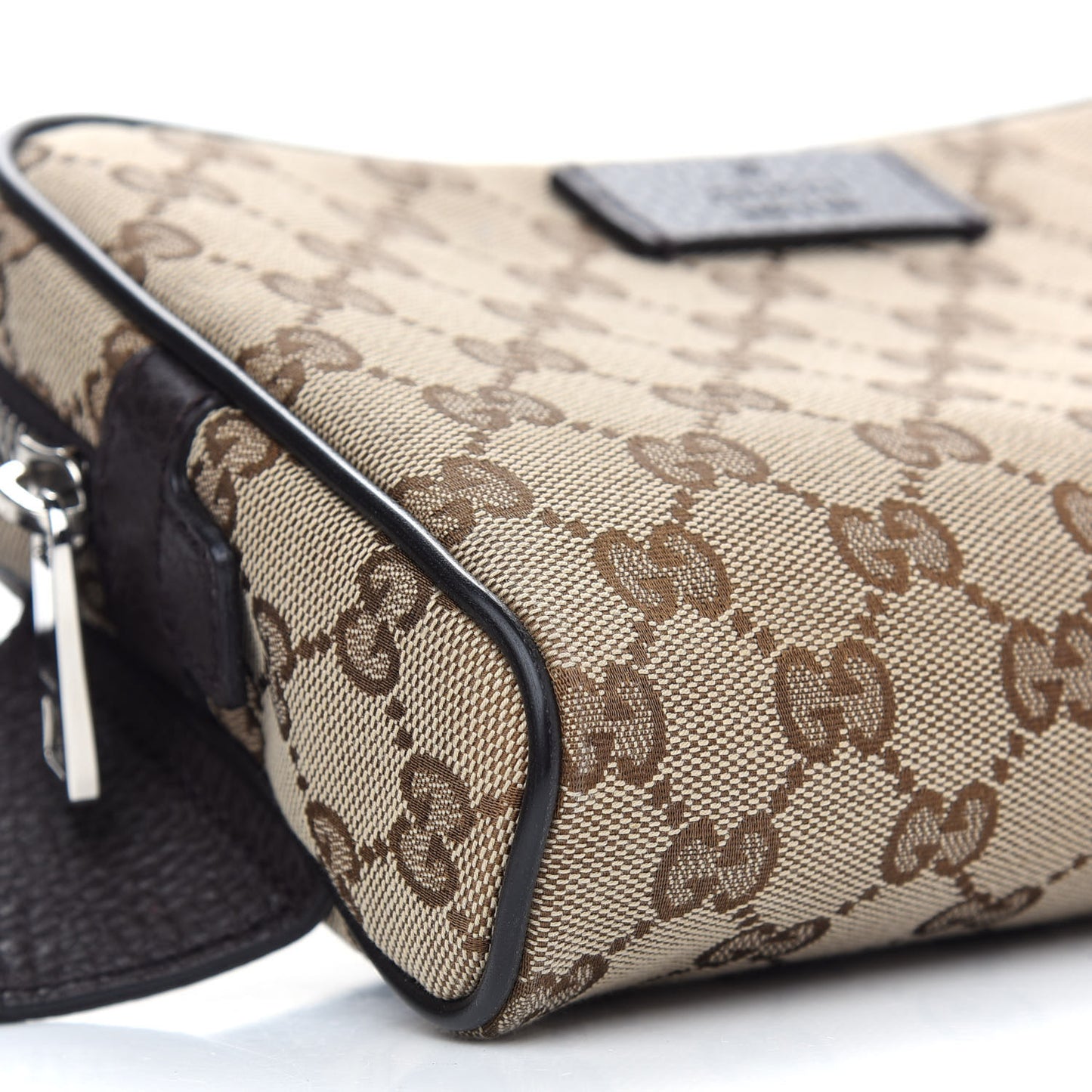 Monogram Belt Bag Dark Brown