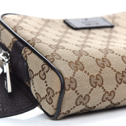 Gucci Monogram Belt Bag Dark Brown 8 of 9