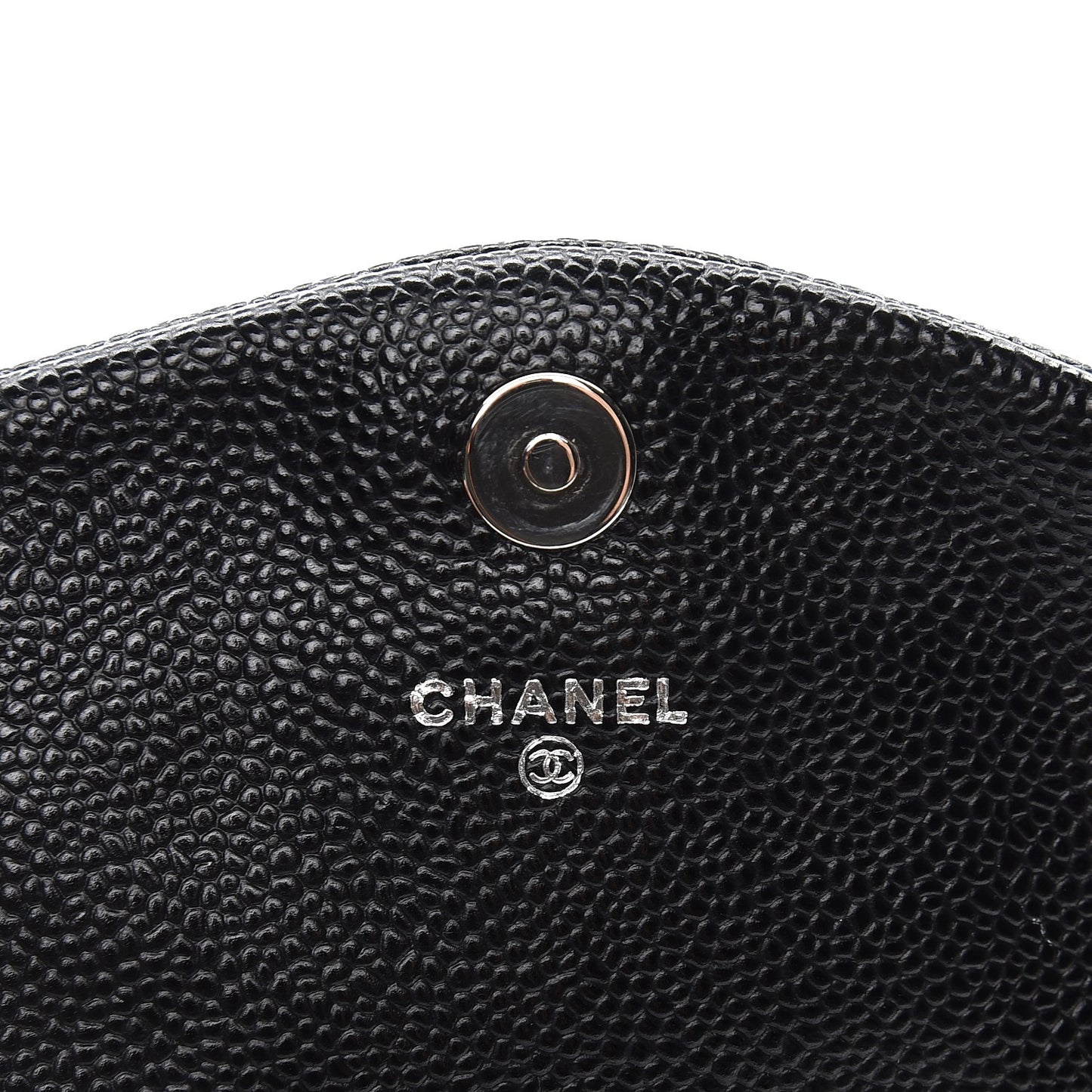 Caviar Half Moon Wallet On Chain WOC Black