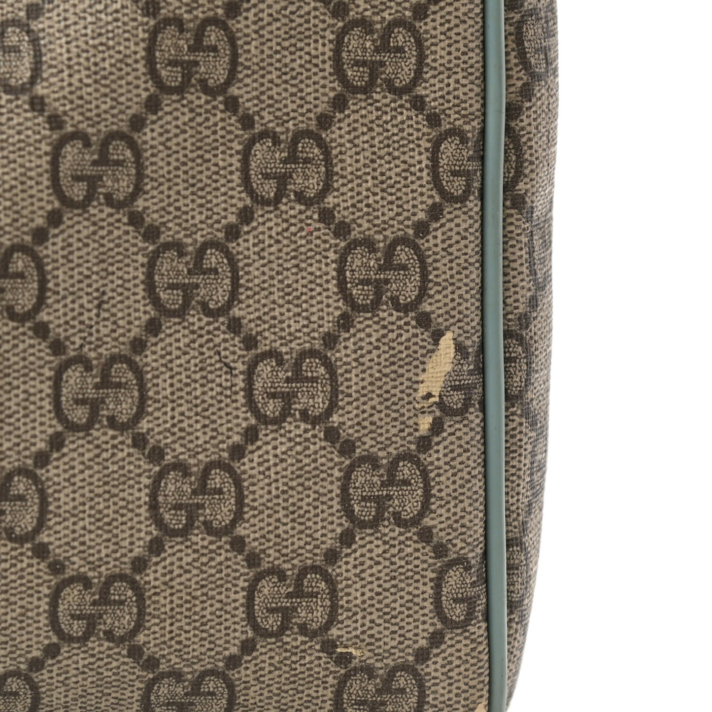 GG Plus Monogram Medium Joy Boston Light Blue