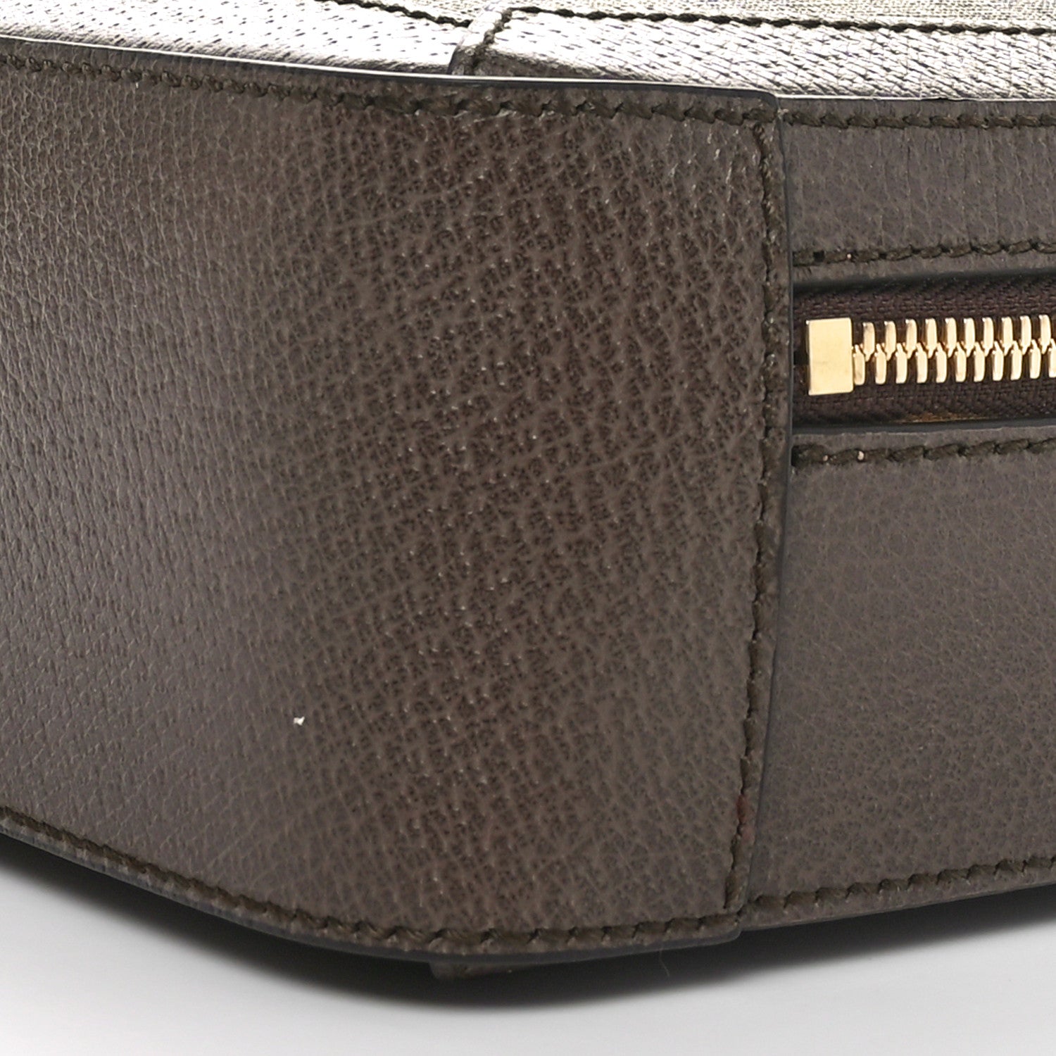 Gucci GG Supreme Monogram Web Small Ophidia Top Handle Shoulder Bag Brown 10 of 10
