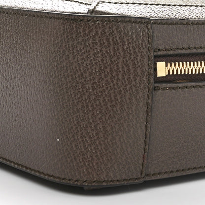 Gucci GG Supreme Monogram Web Small Ophidia Top Handle Shoulder Bag Brown 10 of 10