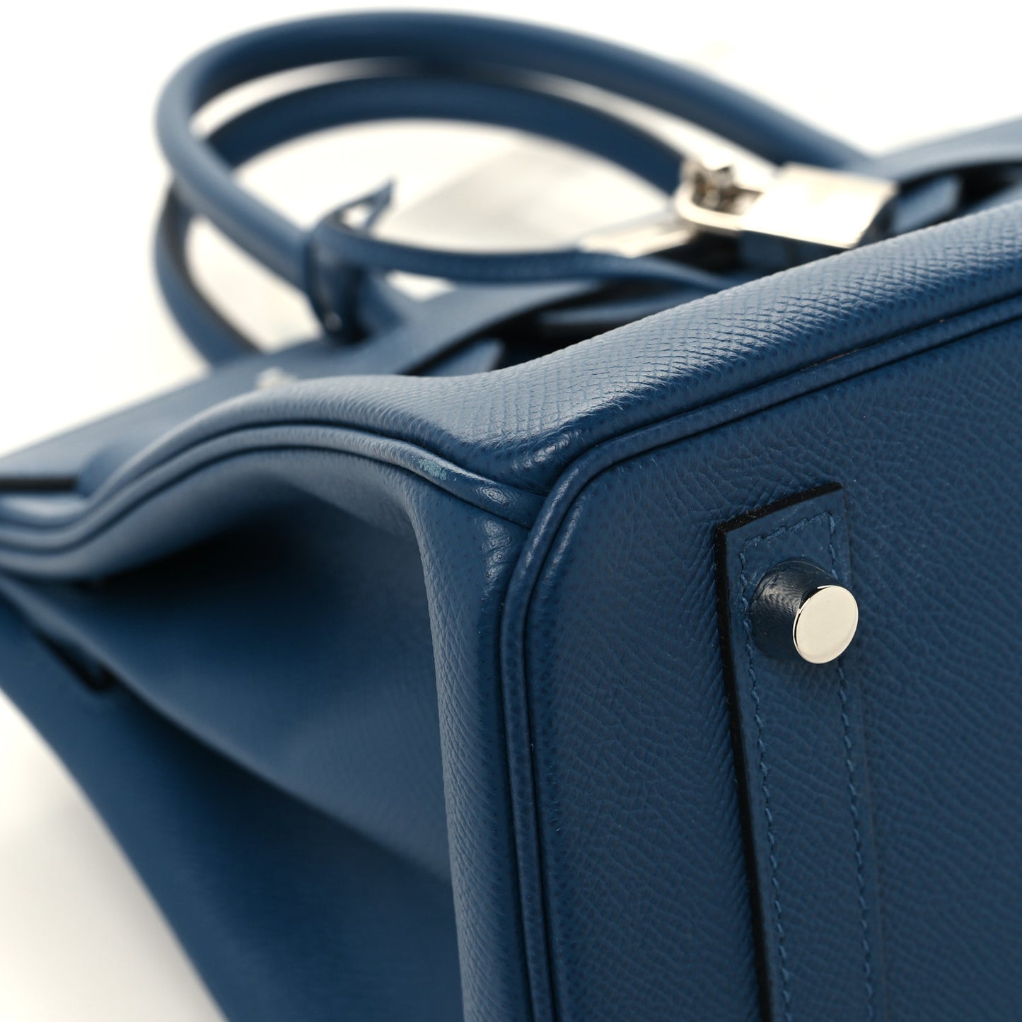Epsom Birkin 30 Deep Blue