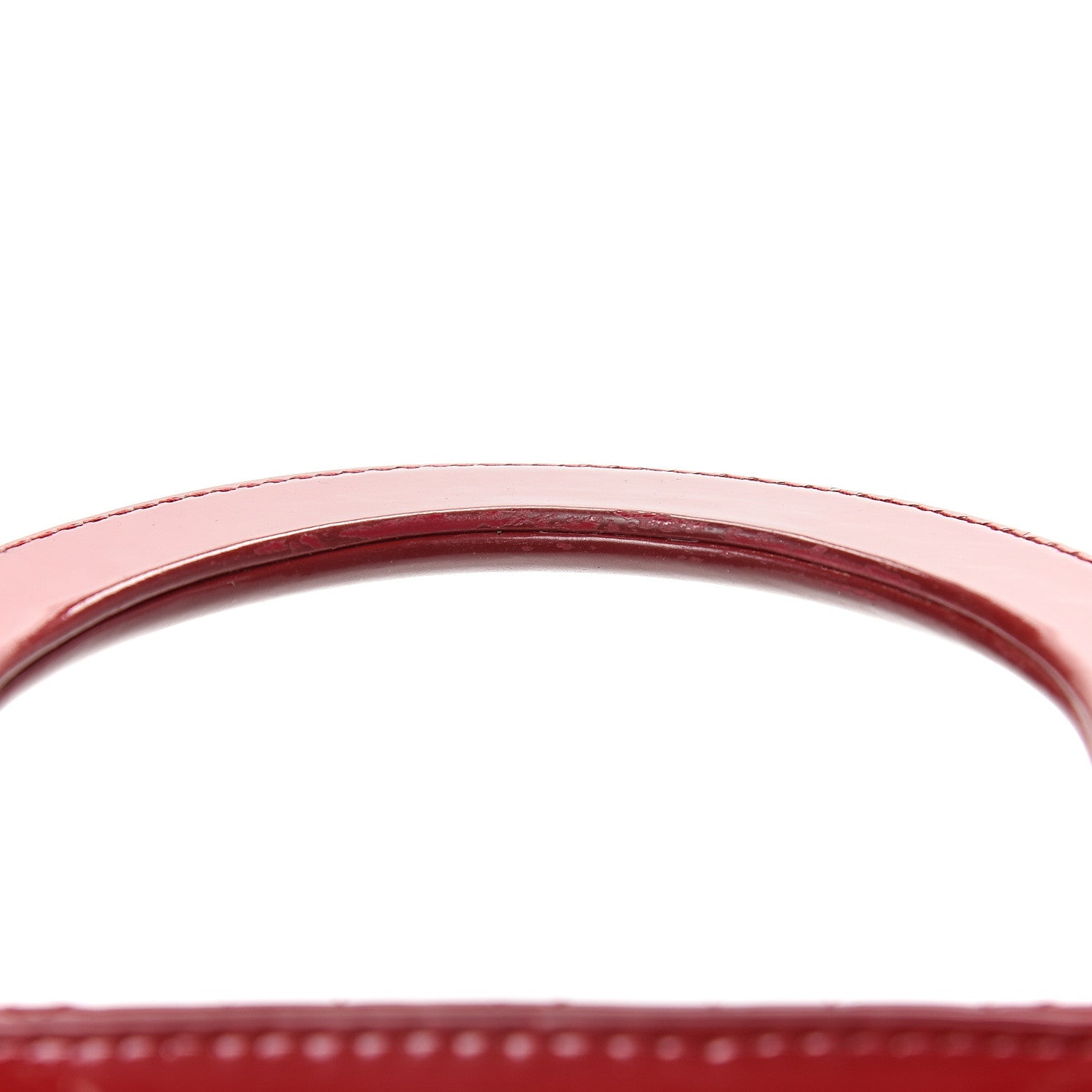 Christian Dior Patent Cannage Medium Lady Dior Red 10 of 11