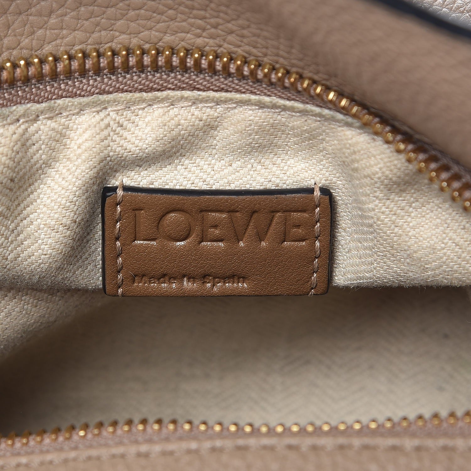 Loewe Calfskin Small Puzzle Bag Sand Mink 7 of 11