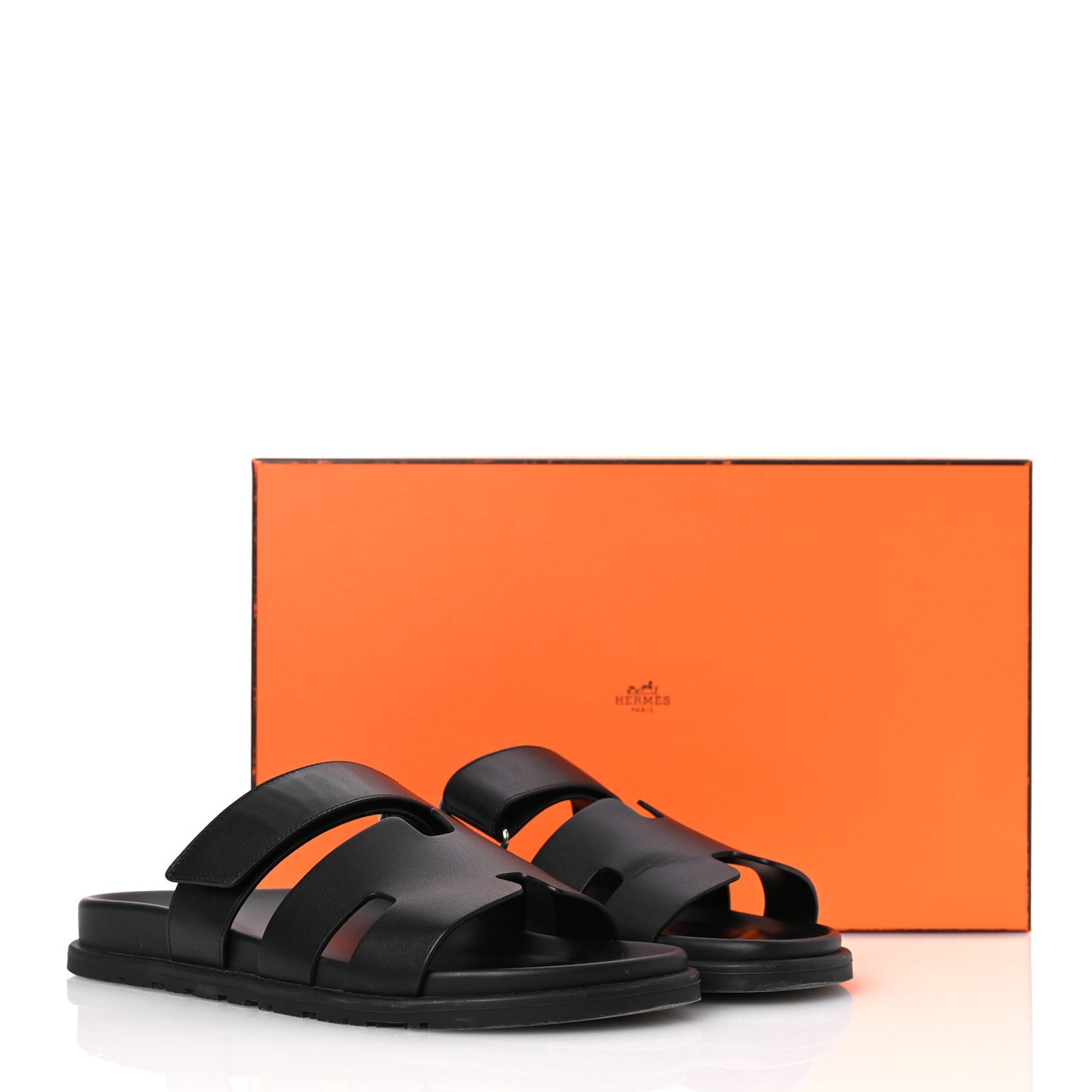 Calfskin Womens Chypre Sandals 41 Black