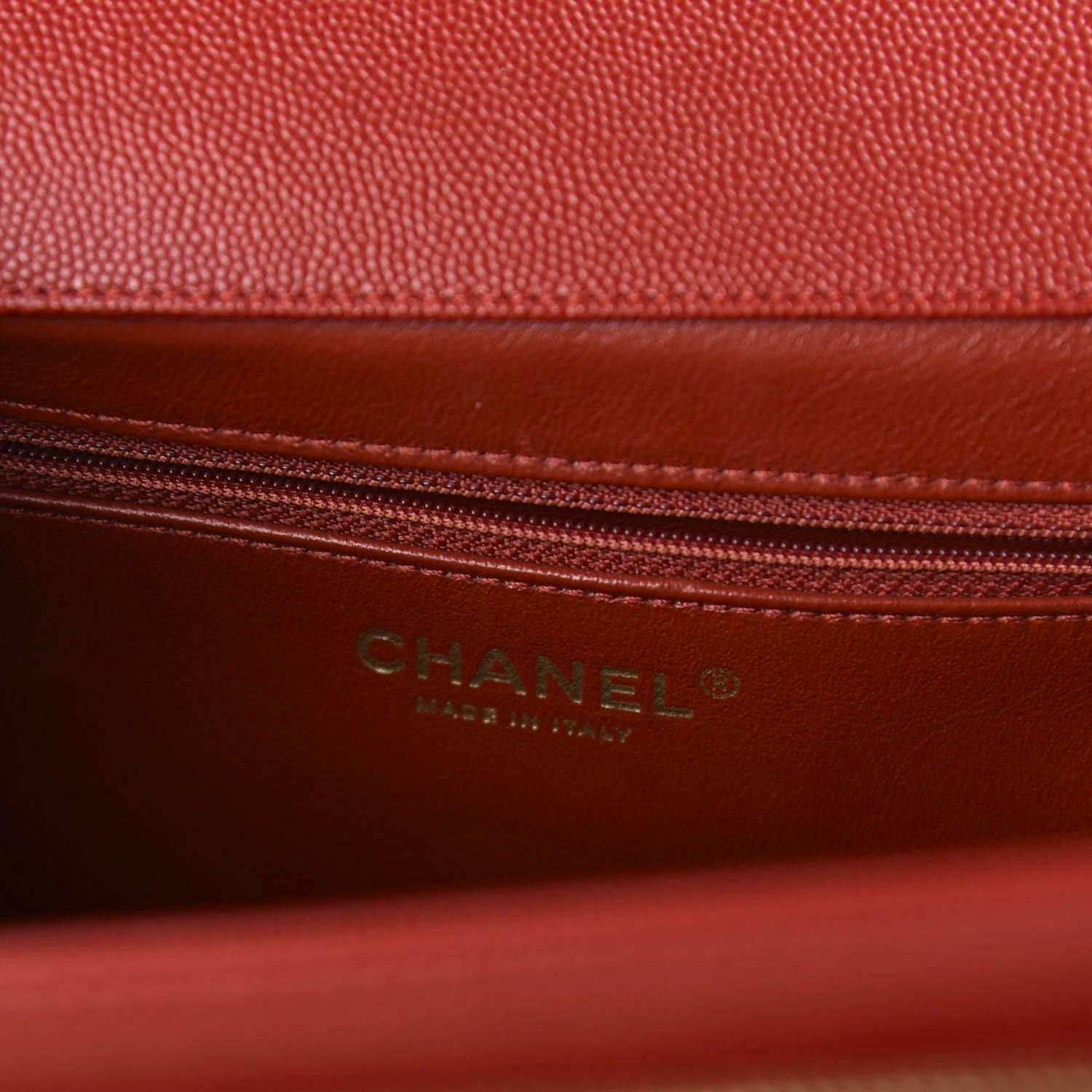 Chanel Caviar Quilted Large Business Affinity Flap Red 8 of 11