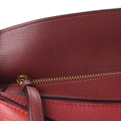 Loewe Calfskin Colorblock Medium Puzzle Bag Red 11 of 13