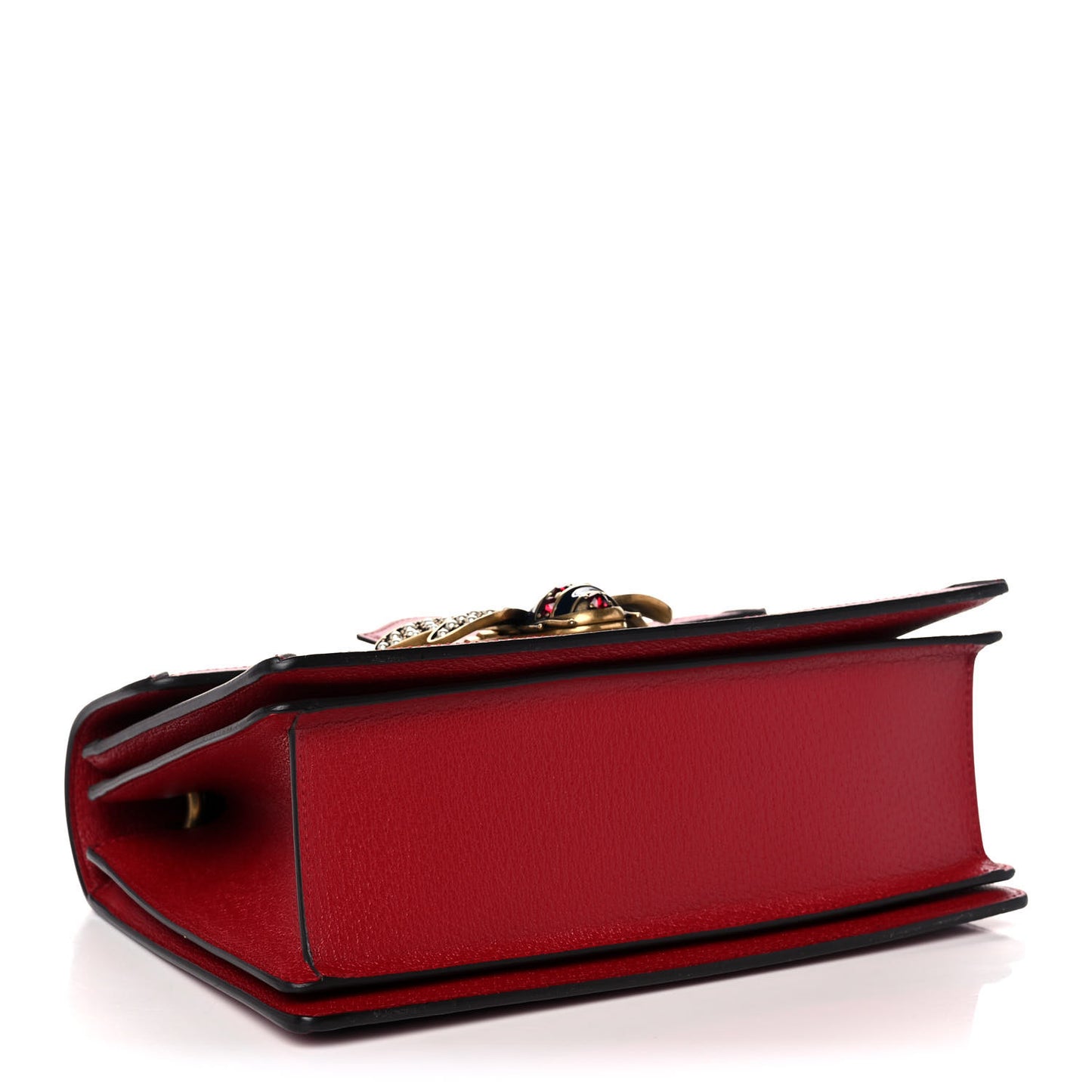 GG Supreme Monogram Small Queen Margaret Top Handle Bag Red