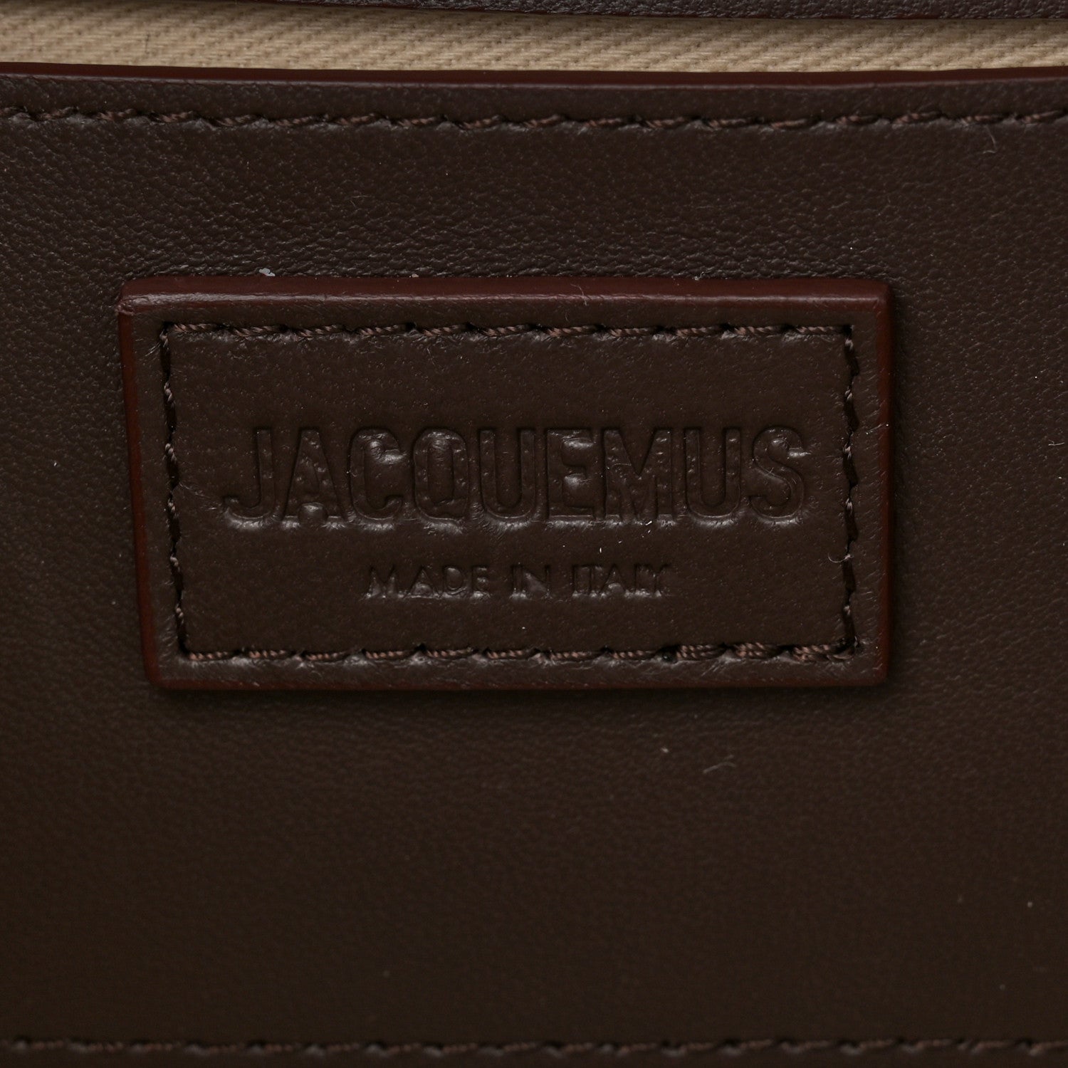 Jacquemus Padded Lambskin Le Bambimou Brown 6 of 10