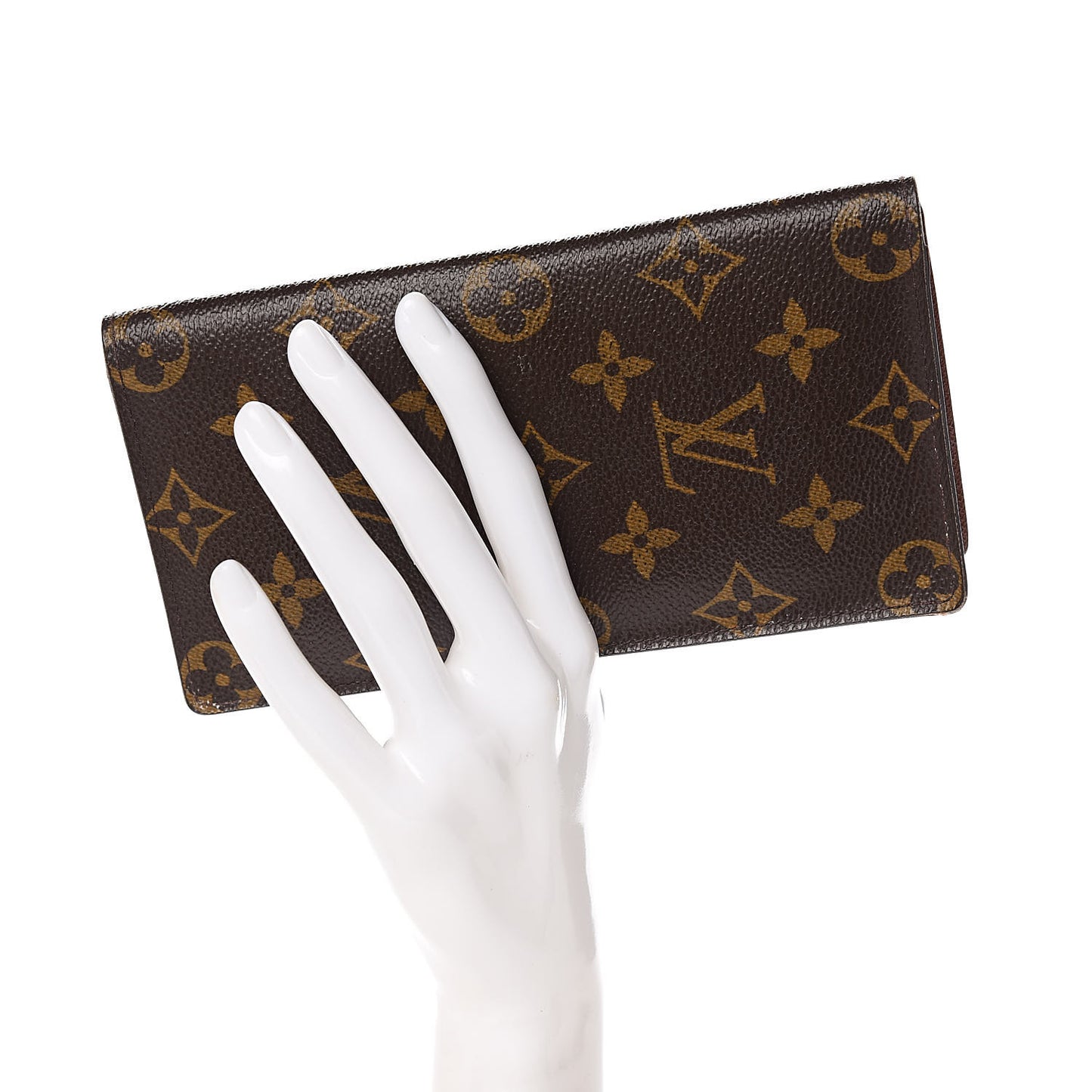 Monogram Porte Valeurs Checkbook Wallet