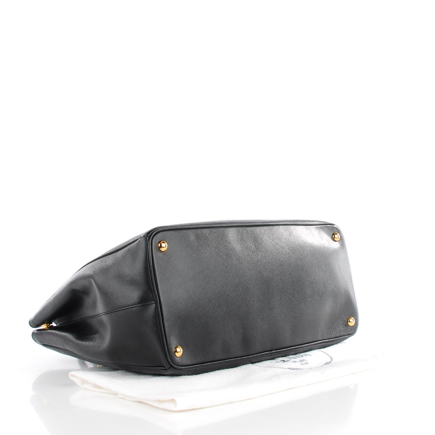Saffiano Lux Large Tote Nero Black