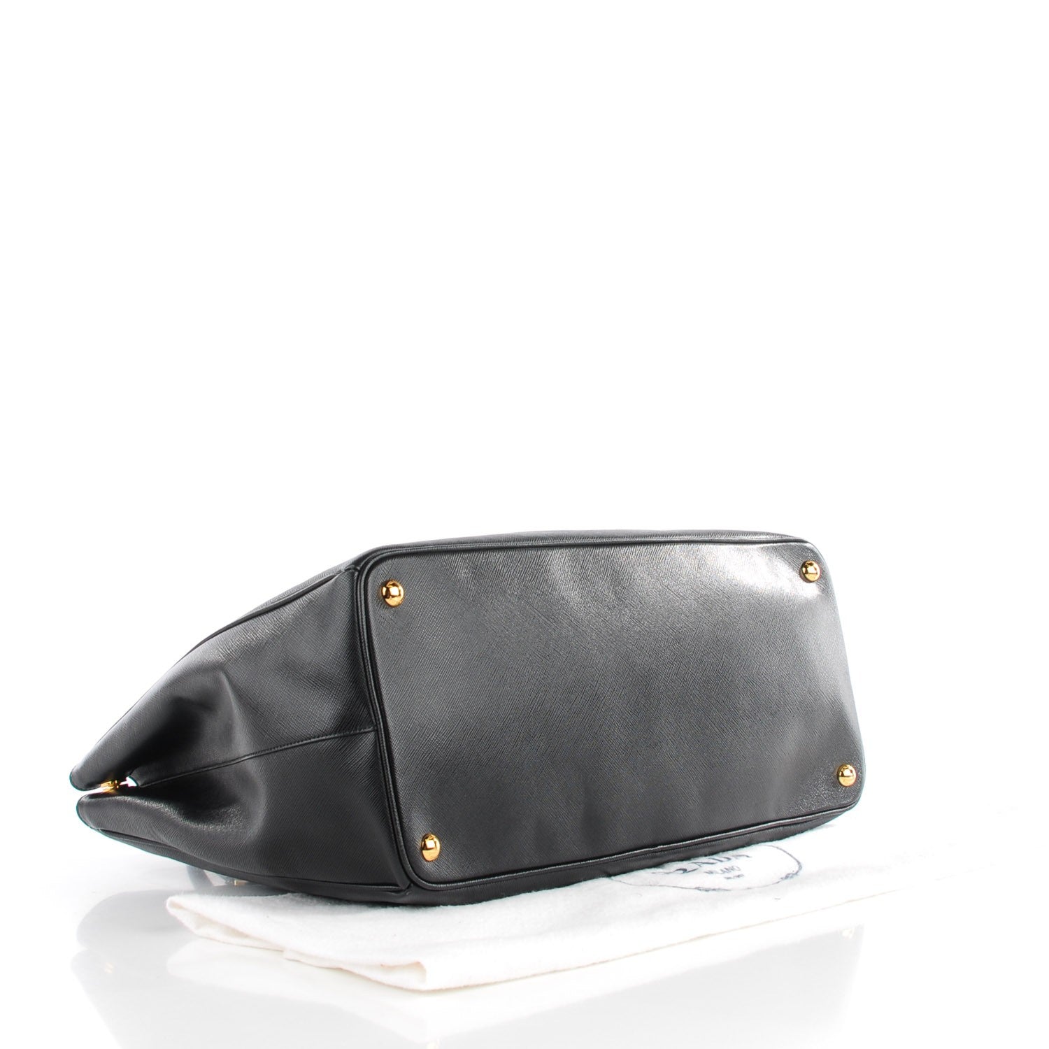 Prada Saffiano Lux Large Tote Nero Black 5 of 10
