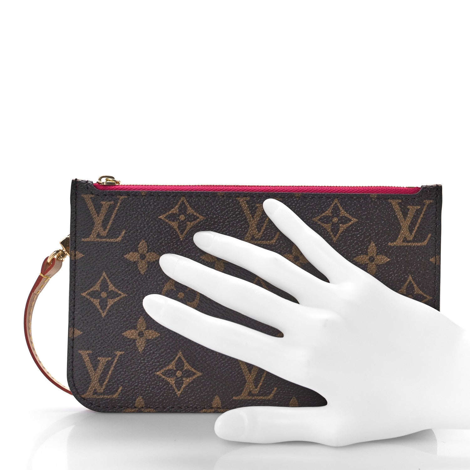 Louis Vuitton Monogram Neverfull PM Pochette Pivoine 2 of 8