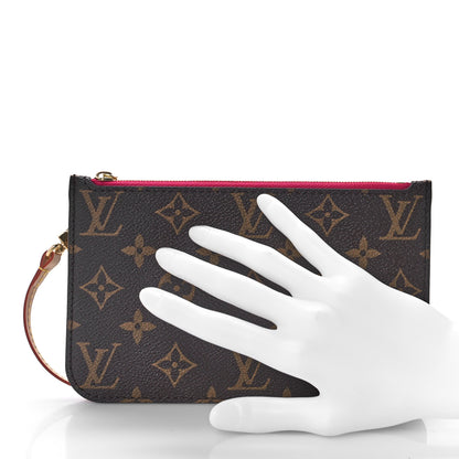 Louis Vuitton Monogram Neverfull PM Pochette Pivoine 2 of 8