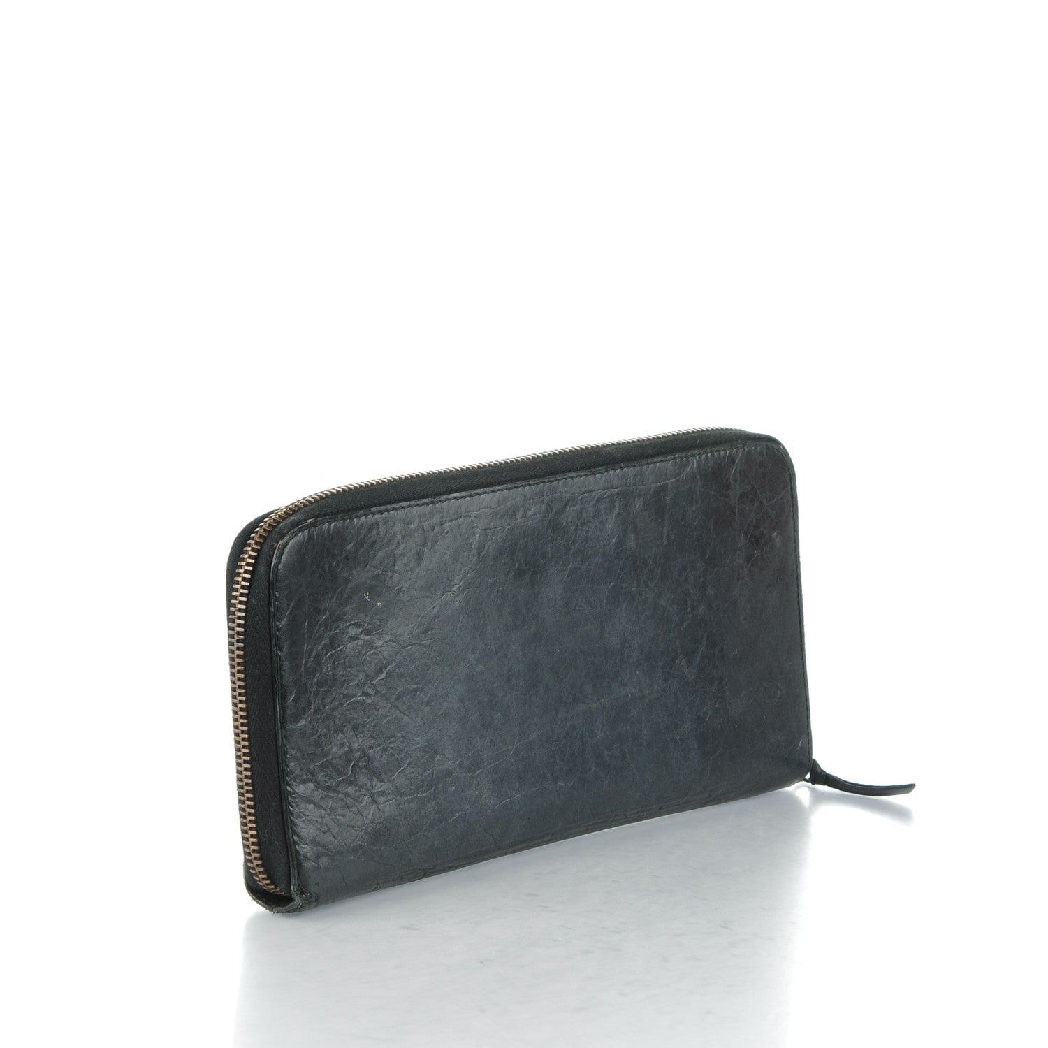 Balenciaga Chevre Classic Hardware Compagnon Wallet Black 3 of 7