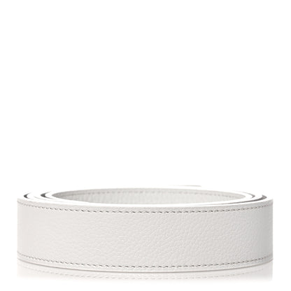 Hermes Togo Clou de Selle Belt 85 White 2 of 6