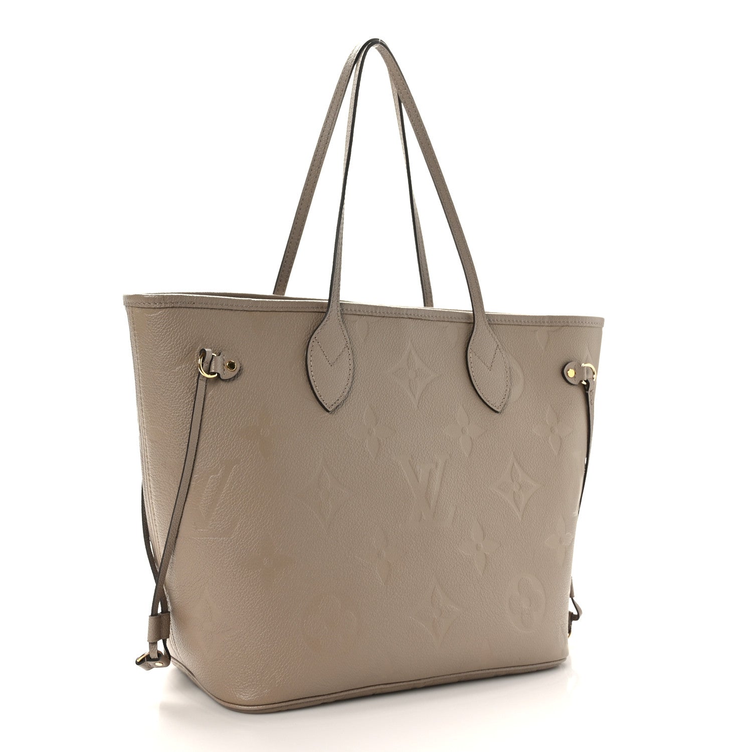 Louis Vuitton Empreinte Monogram Giant Neverfull MM Tourterelle 4 of 9