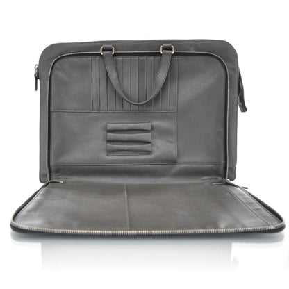 Prada Saffiano Briefcase Grey 11 of 11
