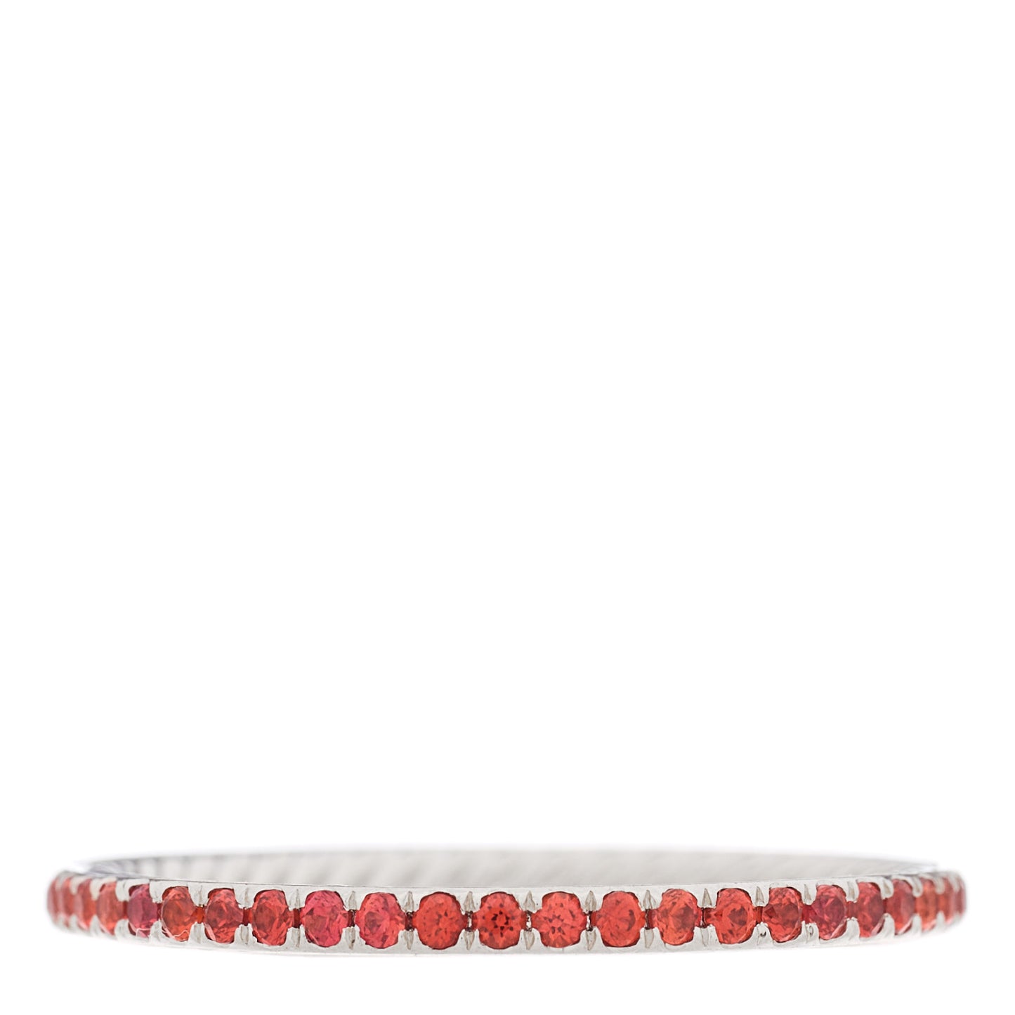 Platinum Ruby 1.85mm Eden Eternity Band Ring 67 11.75