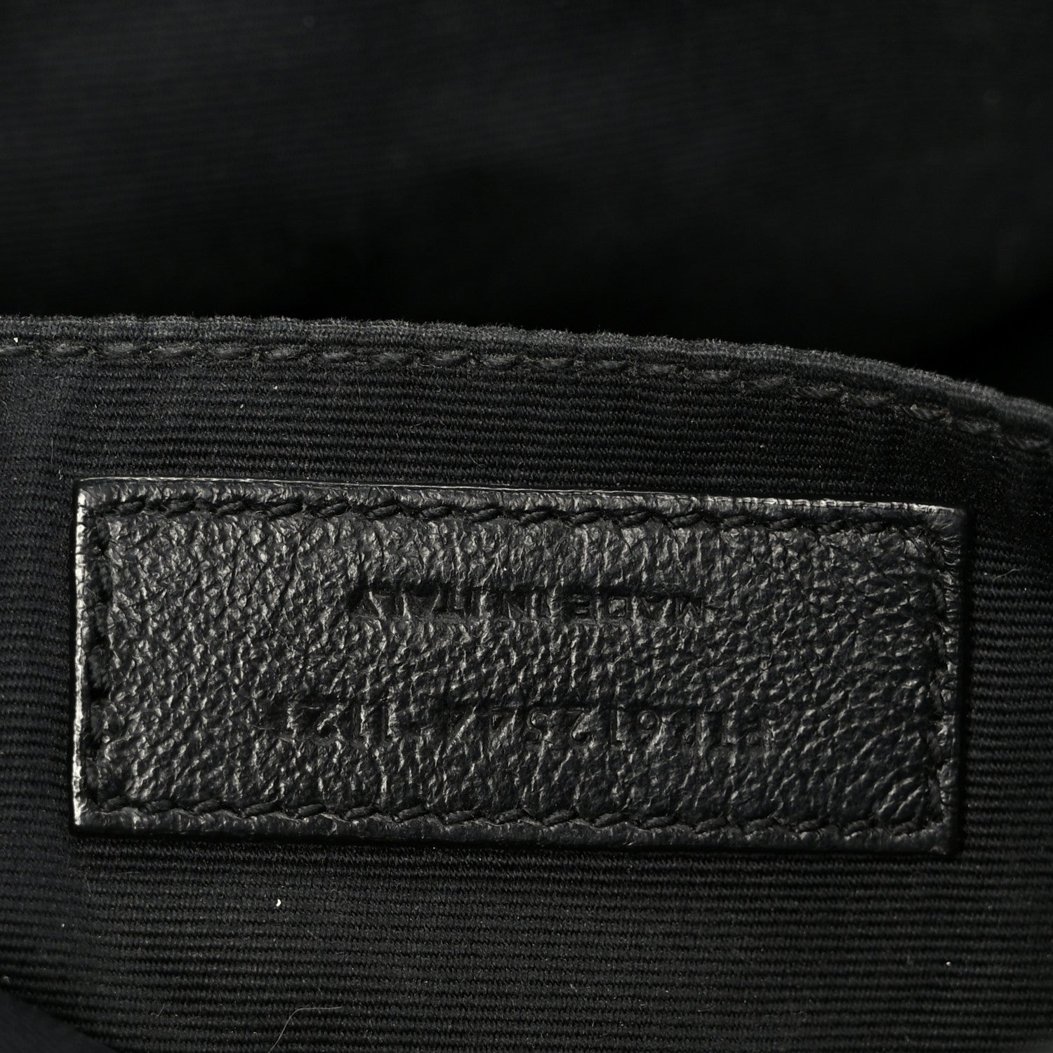 Saint Laurent Calfskin Matelasse Monogram Monochrome Lou Camera Bag Black 7 of 10