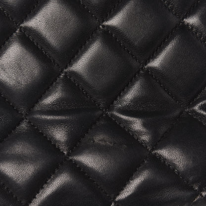 Chanel Lambskin Quilted Maxi Double Flap Black 11 of 18