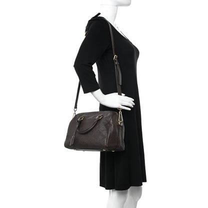 Louis Vuitton Empreinte Speedy Bandouliere 25 Chocolate 2 of 9